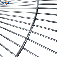 Grille de protection industrielle robuste en acier inoxydable, résistante à la corrosion, en treillis métallique, pour ventilateur de plafond, soudage, découpe, PVC