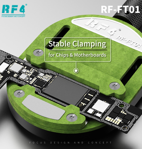 RF4 FT01 Pince de serrage mini 2-en-1 pour affûtage et réparation, outil professionnel pour cartes mères de téléphones mobiles - Product Image 5