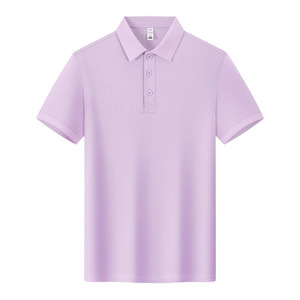 เสื้อโปโลสีพื้น โพลีเอสเตอร์ ระบายอากาศได้ดี แขนสั้น ใส่ได้ทุกวัน - Product Image 4