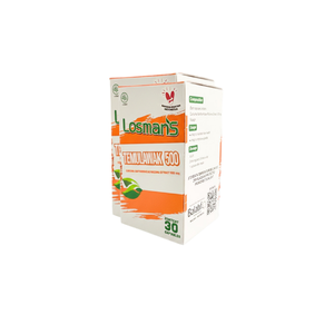 Losmans Temulawak utiliza extracto de rizoma de Curcuma Xanthorrhizae para proporcionar beneficios naturales antiinflamatorios y antioxidantes. - Product Image 1