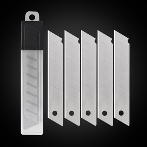 Utility Knife Blade 101x18mm Metal Industrial Cutter Replacement Blades 10-Pack for Wallpaper Unpacking Cutting Tasks - Product Image 2