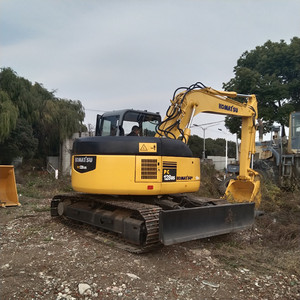 Excavadora Usada Komatsu PC128 de 12.8 Toneladas, Motor Cummins, Bomba Hidráulica Kawasaki, Motor Original Japonés, 1200-2000 Horas, 90% Nueva - Product Image 1
