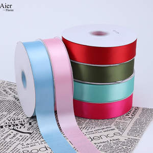 Aierflorist 1 1/2 Inch * 100 Meter Goede Kwaliteit Dubbele Satijn Hoge Dichtheid Polyester Lint Bloemen Voor Bloemist Verpakking Boeket - Product Image 2