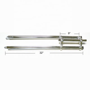 Accessoires de vélo de production d'usine Luckyway <span class=keywords><strong>BMX</strong></span> Nouvelle <span class=keywords><strong>fourche</strong></span> triple pour vélo à pneus larges - Product Image 3