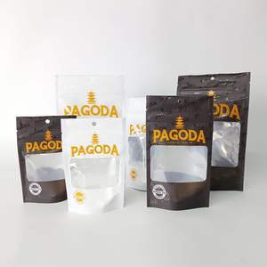 Sac en plastique Mylar de haute qualité avec logo imprimé, 3,5 g, étanche, pochette zippée debout, pochette en aluminium - Product Image 3