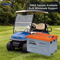Batterie LFP 51,2 V 200 Ah 10 kWh avec RS485 et connecteur Anderson, auto-chauffante basse température, pour chariots de golf, cycles profonds, applications marines et stockage d'énergie solaire