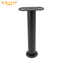 Winstar Pieds de canapé réglables en fer pour armoire, canapé, lit et table pour hôtels et maison