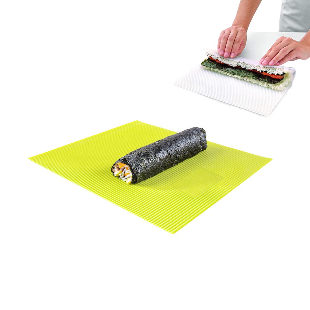 Нескользящий Силиконовый коврик для суши, силиконовый коврик для выпечки, нескользящий Силиконовый коврик