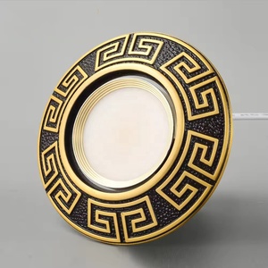 Spot <span class=keywords><strong>Light</strong></span> oro antiguo cobre aluminio Material Estilo clásico personalización LED Antideslumbrante latón LED Downlights Eurioean - Product Image 2