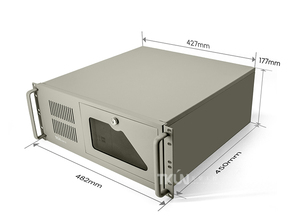 Tkun điều khiển công nghiệp Mini PC 4u610 i3/i5/i7 4U nhúng máy chủ máy tính công nghiệp không quạt IPC cho máy chủ giá - Product Image 2