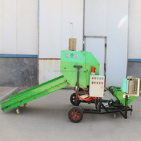 Presse à balles automatique pour paille d'ensilage de maïs Presse à balles et machine à emballer