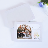 Cadre photo découpé au laser de qualité supérieure, album souvenir, invitation, cadeau de remerciement pour invités, faveur de mariage, souvenir élégant et attentionné