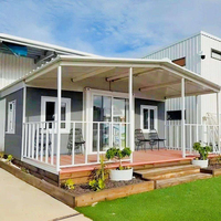 Casa Contenedor Expandible de Doble Ala Personalizada de Proveedores Chinos, 20ft/40ft, Diseño Moderno, Impermeable, Garantía de 5 Años, Casa Prefabricada