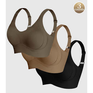 Soutiens-gorge légers, confortables, respirants, sans couture et simples de haute qualité vendus en usine, adaptés aux femmes - Product Image 2