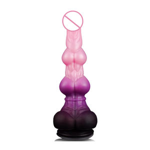 Dildo kuda untuk Wanita Pria hisap <span class=keywords><strong>Penis</strong></span> besar Cup Anal Beads silikon Dildo Monster besar Dildo hewan fallus mainan dewasa - Product Image 1