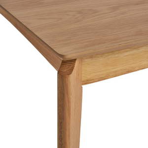 Classic Oak <b>Wood</b> Dining <b>Table</b> <b>Solid</b> Hardwood Construction Natural Finish Dining <b>Table</b> for Home Kitchen Restaurant Dining Room - Product Image 5