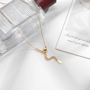 Collar de Acero Inoxidable Personalizado al por Mayor 2024 con Baño de Oro, Cadena de Zirconia con Dijes de Moda, Resistente al Deslustre - Product Image 4
