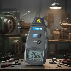 Tachymètre optique numérique Fervi 386.0 Outils de mesure du régime en tr/min - Product Image 3