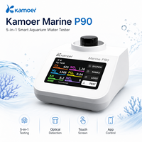Analyseur d'eau de mer multiparamètres Kamoer Marine P90 pour aquariums de récif, test de l'eau des réservoirs de récif, Ca Mg KH NO3 PO4