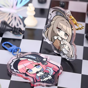 Porte-clés en acrylique personnalisé en gros, sans MOQ, personnalisation de tout design, porte-clés en plastique anime, usine de porte-clés personnalisés - Product Image 2