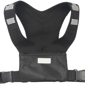 Op Maat Gemaakte Orthopedische Rughouding Corrector Schoudercorrectie Riem Vest Met Telefoonzak