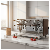 Cafetera Profesional E61 de Dos Grupos, Cafetera Comercial Semiautomática