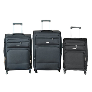 Omasak bán buôn 3 mảnh Vali 4 Spinner Bánh xe Nylon Trọng lượng nhẹ mềm vải EVA Bộ hành lý - Product Image 5