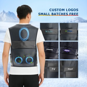 Chaleco con Ventilador, Traje de Aire Acondicionado, Chaleco Refrigerante para Hombre, Ropa de Verano para Exteriores con Ventilador - Product Image 4