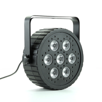 Projecteur LED Par 7*8W RGBW 4-en-1 avec 48 LED Wash RGB, Projecteur Par Can LED Uplight pour Mariage, Événement, Fête, Spectacle, Cabine DJ, KTV, Discothèque, Club