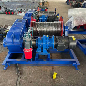 Treuil électrique haute vitesse type JK 380V, 5 <span class=keywords><strong>tonnes</strong></span>, câble métallique, nouveau prix en Chine - Product Image 4