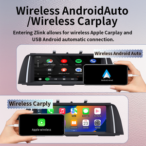 Lelv Snapdragon 665 Không Dây Carplay Android 14 Đài Phát Thanh Xe Cho BMW 5 Series F10 F11 NBT Cic 2007 2013 Đa Phương Tiện Màn Hình Stereo 4G - Product Image 2