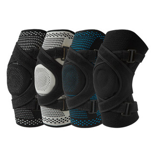 Professional Sports Safety Protection Breathable Joint Pain Relief Silicone Knee Sleeve Pad - Product Image 6