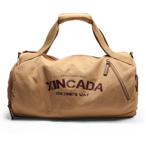 Sac de sport de formation personnalisé en gros, sac de sport à bandoulière, sac de voyage en toile de grande capacité, sac à main simple - Product Image 6