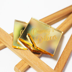 <span class=keywords><strong>ป้าย</strong></span>เครื่องดื่มอะคริลิคสลักโลโก้ดีไซน์แบบกำหนดเองป้ายสำหรับตกแต่งงานแต่งงาน - Product Image 4