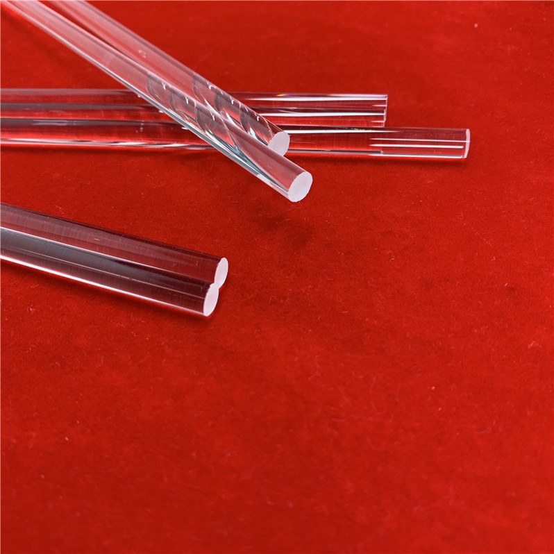 Устойчивый к коррозии прозрачный кварцевый стержень из силикагеля на заказ