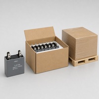 Condensateur de démarrage de moteur AC Liyang CBB61 en film plastique CBB61-450V-1UF -40~+70 pour 50/60Hz - Prix bas, large compatibilité pour systèmes