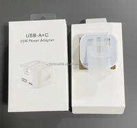 Nouveau chargeur intelligent pliable UK Plug 35W USB-A et ports Type-C avec distribution d'énergie dynamique