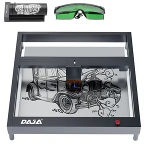 DAJA D4 Laser Engraving Machine 400*400mm Double Swap Laser Head Large-scale 2W/3W/5W/10W DIY Laser Cutter Engraver Wood Metal