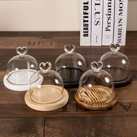 Rose éternelle LED sous cloche en verre, personnalisable, vente en gros, cadeau d'anniversaire, de fêtes, pour maman, Noël, Pâques, Nouvel An chinois