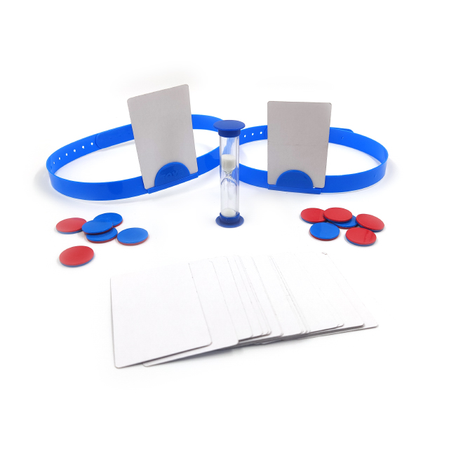 Hot sale kids group guess who game card educational play set hedbanz