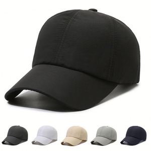 Casquette de baseball unisexe personnalisée décontractée anti-UV à 6 panneaux, maille respirante 100 % polyester, protection solaire, fermeture à boucle métallique - Product Image 2