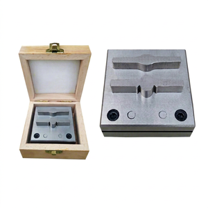 Stainless Steel Rectangle Jewelry Casting Mold Disc <b>Cutter</b> 2 <b>Ring</b> Blanks for DIY Sample Making Tool - Product Image 1