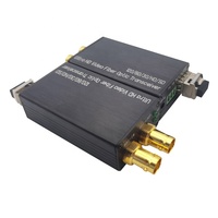 4K 60HZ SDI Extender SM Fiber Unique 10km LC Port DVB-ASI AES10 12G SDI Fiber De Vidéo Convertisseur pour la Diffusion