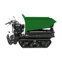 Neues Design Fabrik Mini Track Dumper 500kg 1000kg Mini Dump Truck Elektro Crawler Mini Dumper