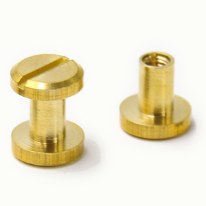 शिकागो पेंच गर्म बेच m4 फ्लैट सिर पीतल पुस्तक शिकंजा 5mm मेनू पेंच - Product Image 3
