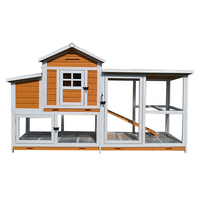 Meilleures ventes - Poulailler extérieur en bois massif, durable et moderne, grande taille, pour animaux de compagnie