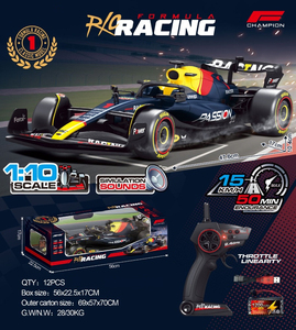 2.4G <span class=keywords><strong>F1</strong></span> <span class=keywords><strong>RC</strong></span>카 1:10 스케일 앱 제어 충전식 15KMH 무선 조종 레이싱카 (어린이용 충전기 포함) - Product Image 5