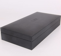 Boîte de rangement et de présentation de montres en cuir de luxe avec serrure et protection anti-poussière pour utilisation intérieure/extérieure, matériaux recyclés écologiques, coffret cadeau
