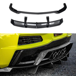 Diffuseur de pare-chocs arrière en fibre de carbone pour Chevrolet <span class=keywords><strong>Corvette</strong></span> <span class=keywords><strong>C8</strong></span> <span class=keywords><strong>Z06</strong></span> Coupé 2 portes <span class=keywords><strong>2023</strong></span> Diffuseur de lèvre de pare-chocs arrière - Product Image 1
