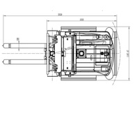 Chariot élévateur AGV compact CPD15-T 1,5T sans rail, laser SLAM, contrepoids, pour allées étroites, empileur de palettes, précision 10 mm